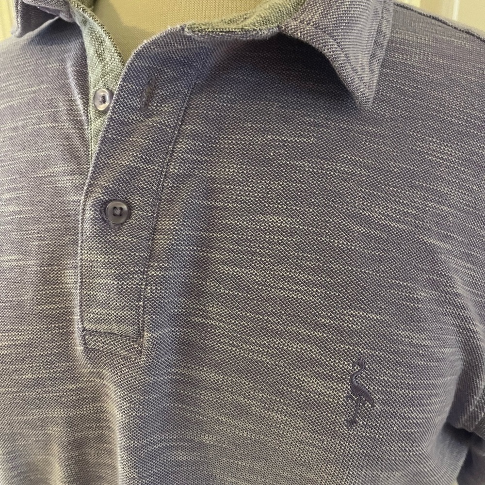 Tailorbyrd Purple Polo Golf Shirt-Size Medium - Picture 2 of 7